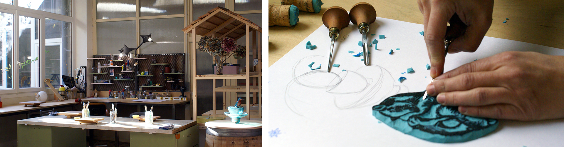 Slider stage art Clermont ferrand